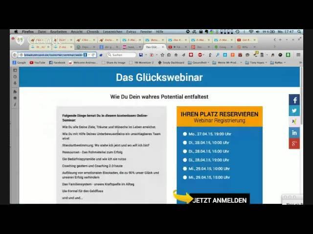 Das Glücks-Webinar mit Marcel Schlee!
