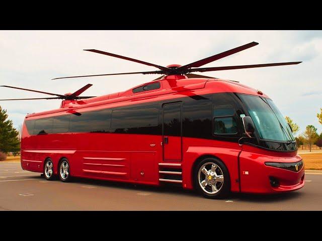 "Crazy Future Buss And  Cars  You’ve Never Seen Before!"