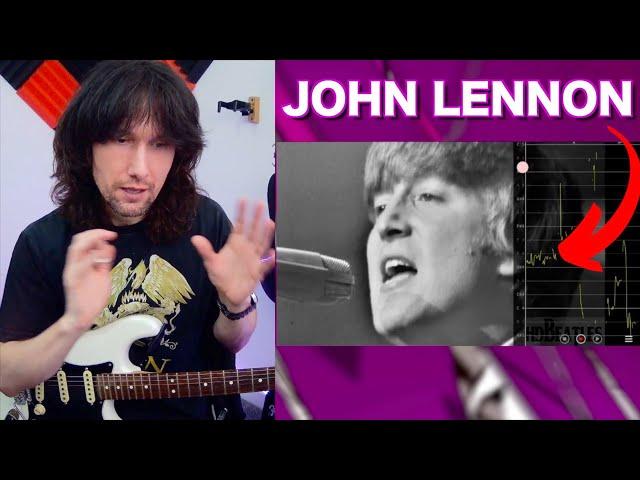 Let's check out John Lennon's ISOLATED LIVE vocal AND lead guitar playing!