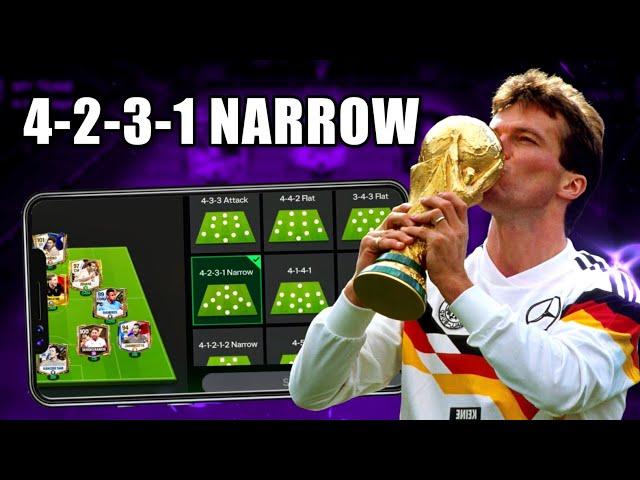 4231 Narrow Formation | 4231 Narrow Custom Tactics EA Fc 24 Mobile | eafc24