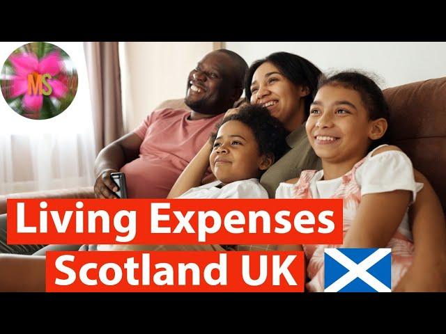 Family Monthly Living Expenses | Budgeting for a family of 4 in Scotland UK