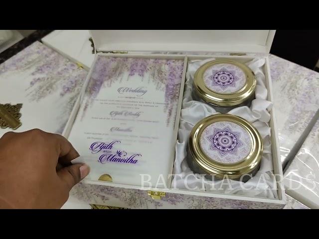 premium wedding card boxes - Best selling wedding invitations