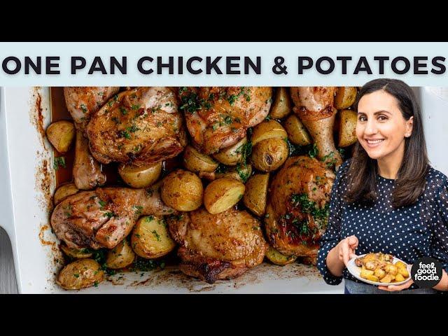 One Pan Chicken and Potatoes | Easy Dinner!