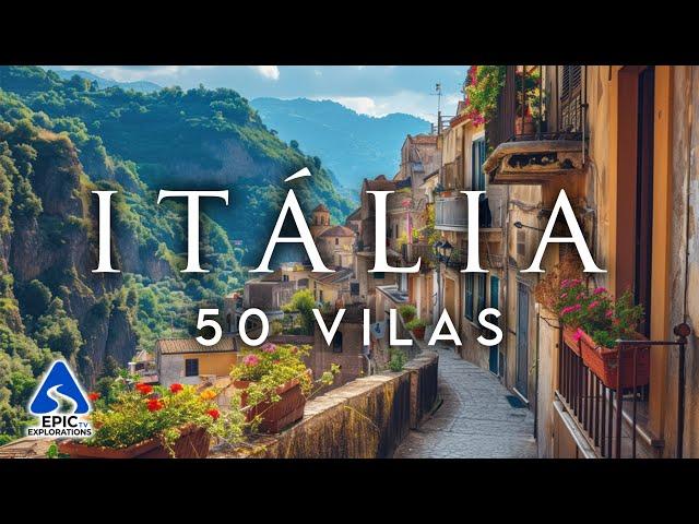 50 Vilas Mais Bonitas da Itália | Guia de Viagem 4K