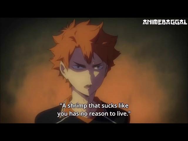 Haikyuu!! - Hinata tries to imitate Ushijima