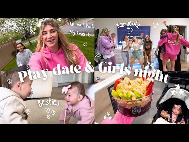 Day In My life Solo Parent! Play Date & Girls Night