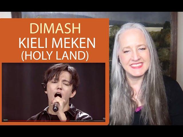 Voice Teacher Reaction to Dimash - KIELI MEKEN - (Holy Land)