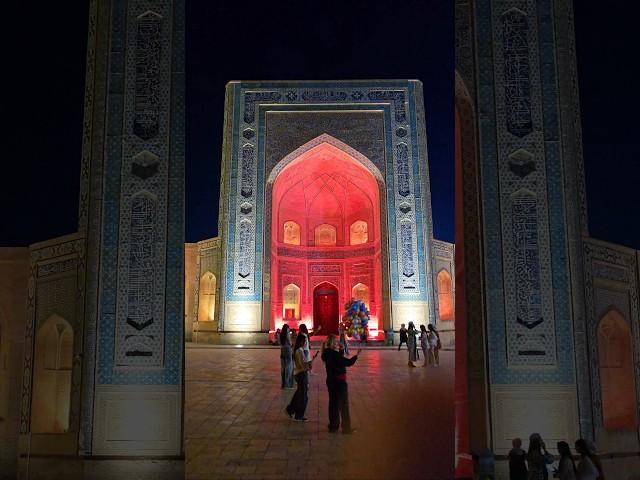 Nights of Bukhara #travel #bukhara #uzbekistan #shorts