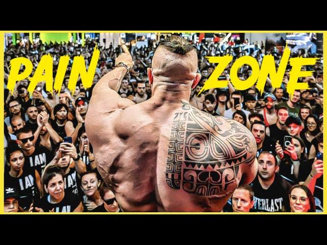 STAY IN THE PAIN ZONE - COMFORT DOESN'T EXIST - INTENSE BODYBUILDING MOTIVATION 