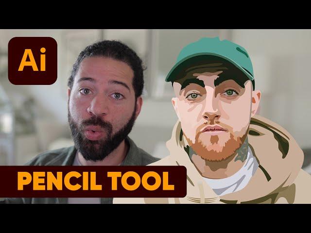 Master the pencil tool with this technique in Illustrator