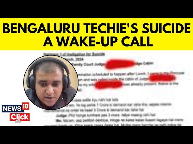 Bengaluru Engineer Atul Subhash Died By Suicide, Leaving A Note And Video Detailing Harassment N18V