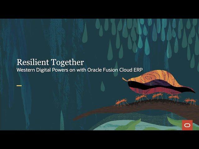 Western Digital Powers on with Oracle Fusion Cloud ERP