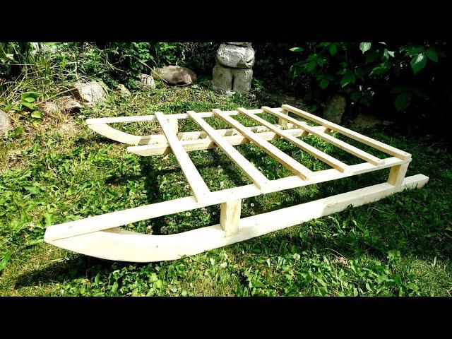 DIY Winter Camping Sled -[Komatik]