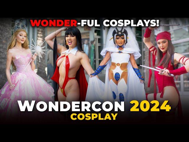 WONDERCON 2024 4K COSPLAY HIGHLIGHTS MUSIC VIDEO ANAHEIM CALIFORNIA COMIC CON DISNEY MARVEL DC