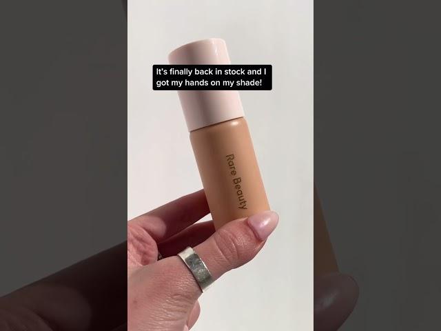 Rare Beauty’s Positive Light Tinted Moisturizer is back in stock—run, don’t walk ‍️ #rarebeauty