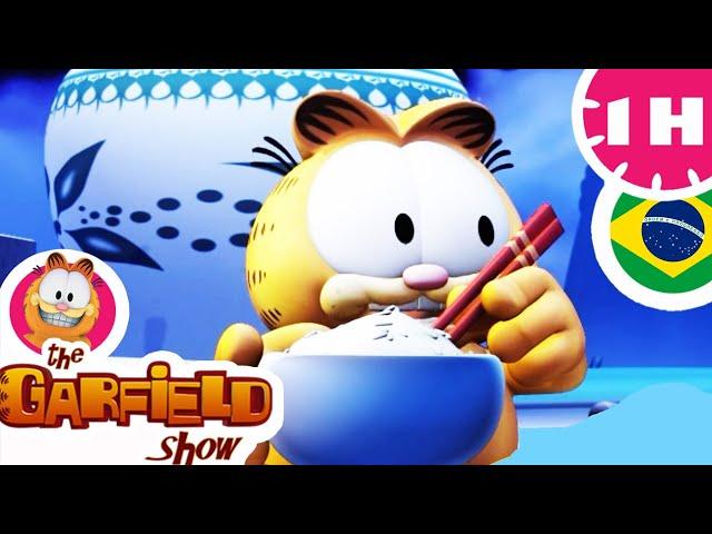 Garfield vai à China!- Compilação HD