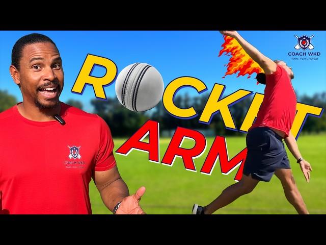 HOW to IMPROVE Your ARM SPEED | Fast Bowling Drills