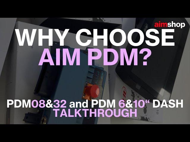 PDM08 & PDM32 Talk-through | AimShop