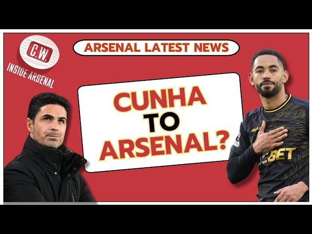 Arsenal latest news: Cunha links | Muani on loan | Arteta's Martinelli decision | Saka reaction