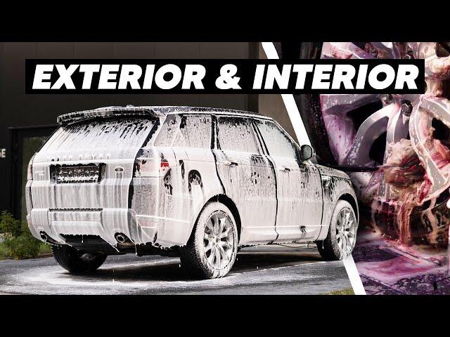 Cleaning a Range Rover Sport - Interior & Exterior Detail