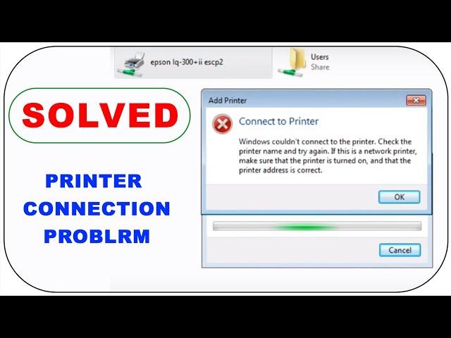 windows couldn't connect to the printer,check the printer name and try again.if this is a network pr