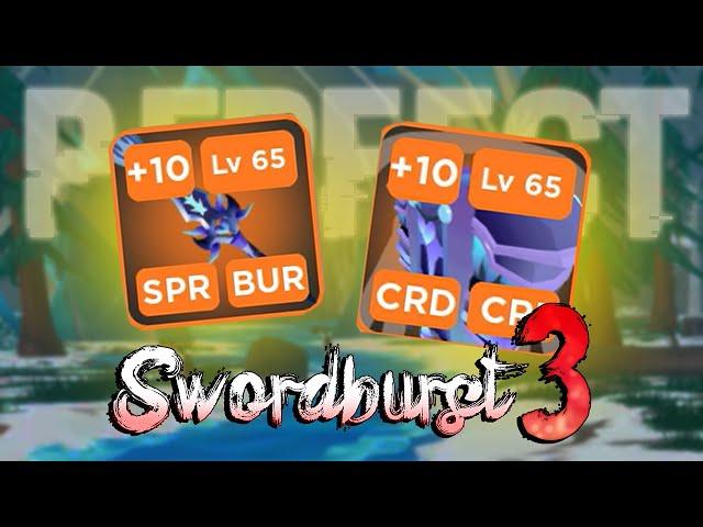 The Perfect Build / Enchants in SWORDBURST 3!