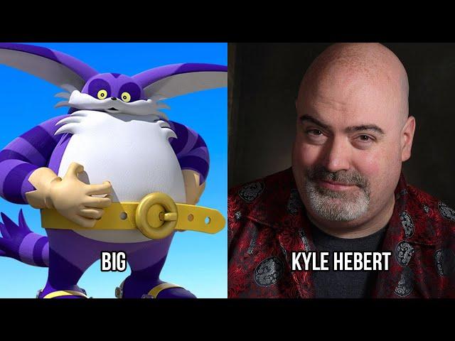 Characters and Voice Actors - Team Sonic Racing