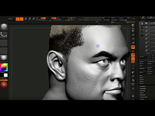 Mark Hunt Zbrush 3D Sculpt Fighter (Part 4)