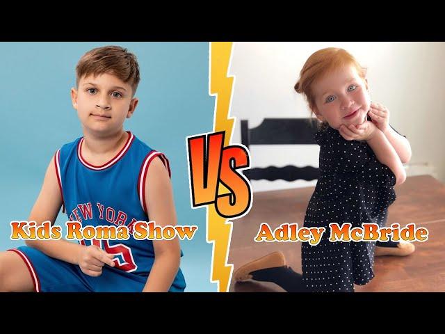 Kids Roma Show VS Adley McBride Transformation  New Stars From Baby To 2024