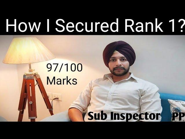 Tips to crack any government exam|How to top any exam|Sub inspector|My experience|Js bhullar Vlogs