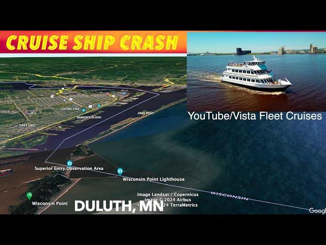 BREAKING NEWS: Cruise Ship Crash In Duluth