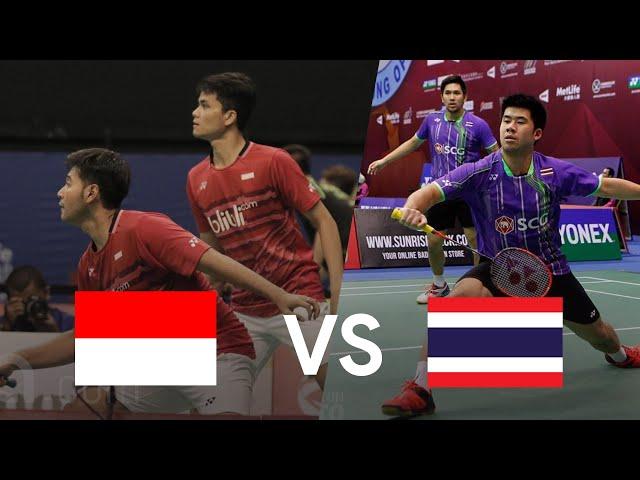 Karandasuwardi / Pratama (INA) vs Issara / Puangpuapech (THA) | Badminton