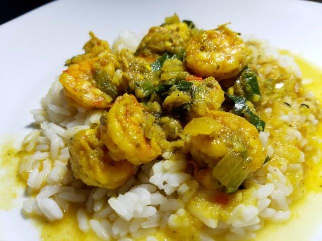 Trinidad Curry Shrimp | Taste of Trini