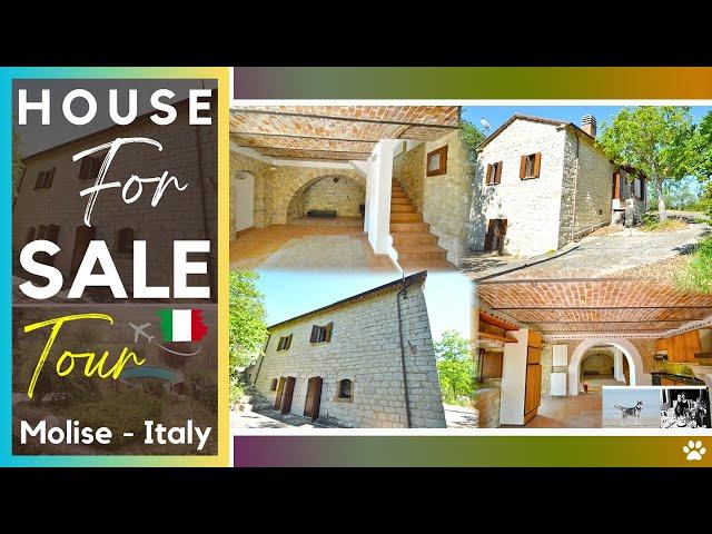 Ancient renovated country stone farmhouse move in ready in with fenced garden for sale in Italy