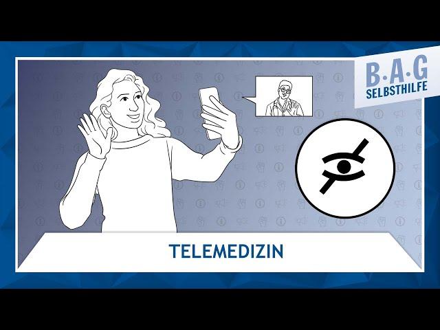 Erklärfilm: Was ist Telemedizin? (mit Audiodeskription)