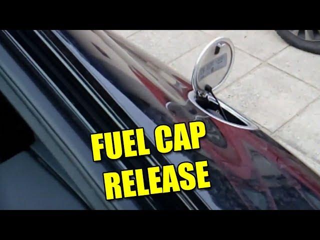 How to Open Fuel Cap Lid With Emergency Release Audi TT Mk2