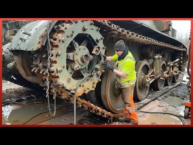 Men Fully Restore the BIGGEST GUN TANK IN THE WORLD | FV4005 Start to Finish @MrHewes