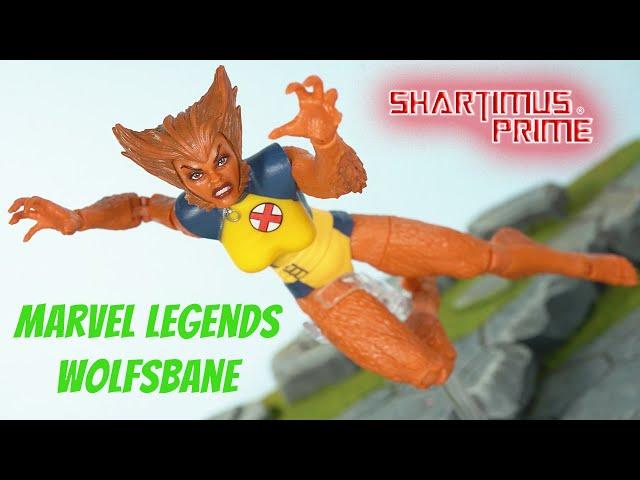 Marvel Legends Wolfsbsane 90s X-Factor 2024 Zabu BAF Wave Figure Review