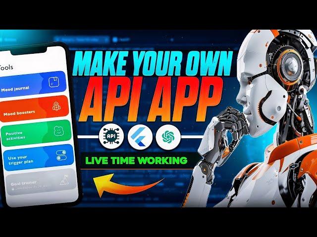 Create an API-Based App Using ChatGPT & Flutter in 5 Minutes!