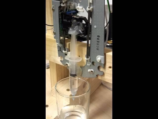 Syringe pump proto for Biotech Robots