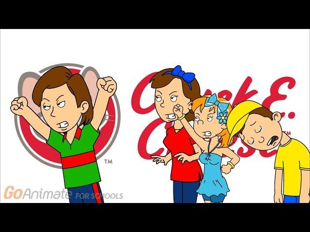 Boris Destroys Chuck E Cheese's on Caillou's Birthday