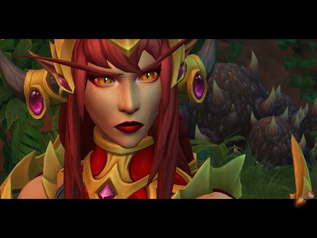 Alexstrasza & Wrathion Argument - In Game Cutscene