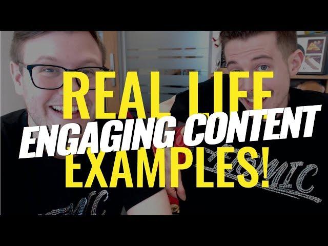 Engaging Content Examples