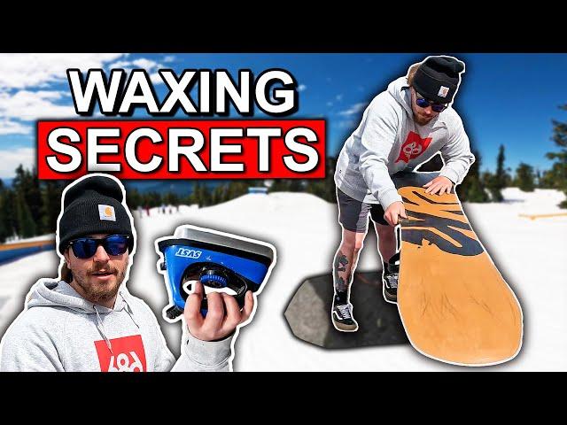 Learn The Secrets of Snowboard Waxing & Tuning