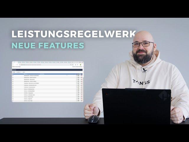 Regelwerk für Leistungen (Neue Features )