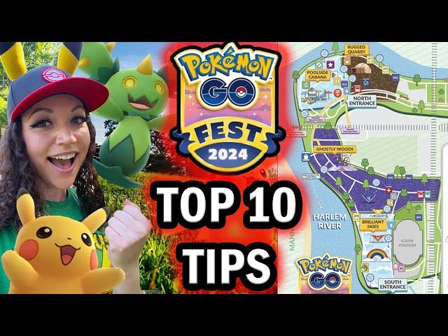 TOP 10 POKÉMON GO FEST PREP TIPS!