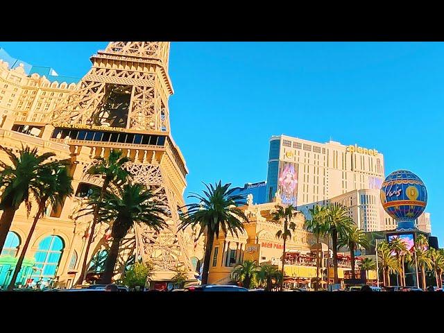 Las Vegas Strip 2024 Walking Tour in 4K - Las Vegas, Nevada