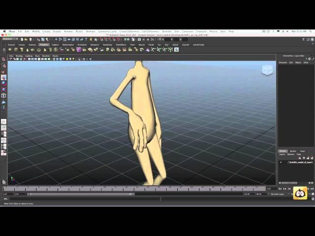 Maya Animation Tutorial with Bobby Beck: Polishing with Bend Bows