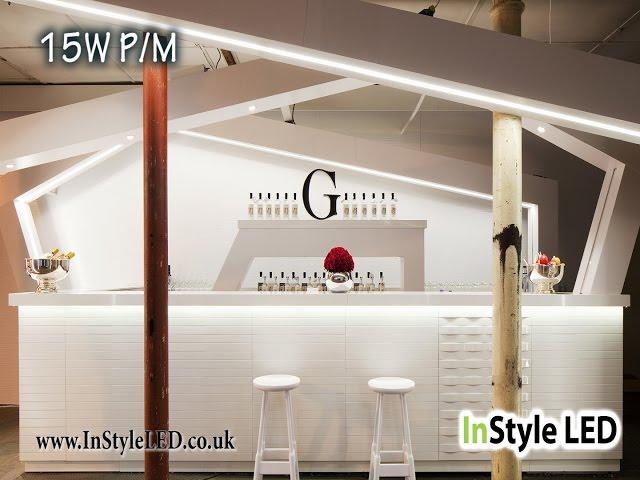 White LED Strip lighting by InStyle LED - LED Tape lighting projects