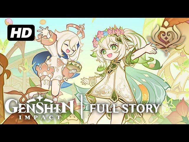 HD Genshin Impact 5.1 Event Story Quest: Chromatic Ode of Candies and Roses - All Cutscenes (JP Dub)